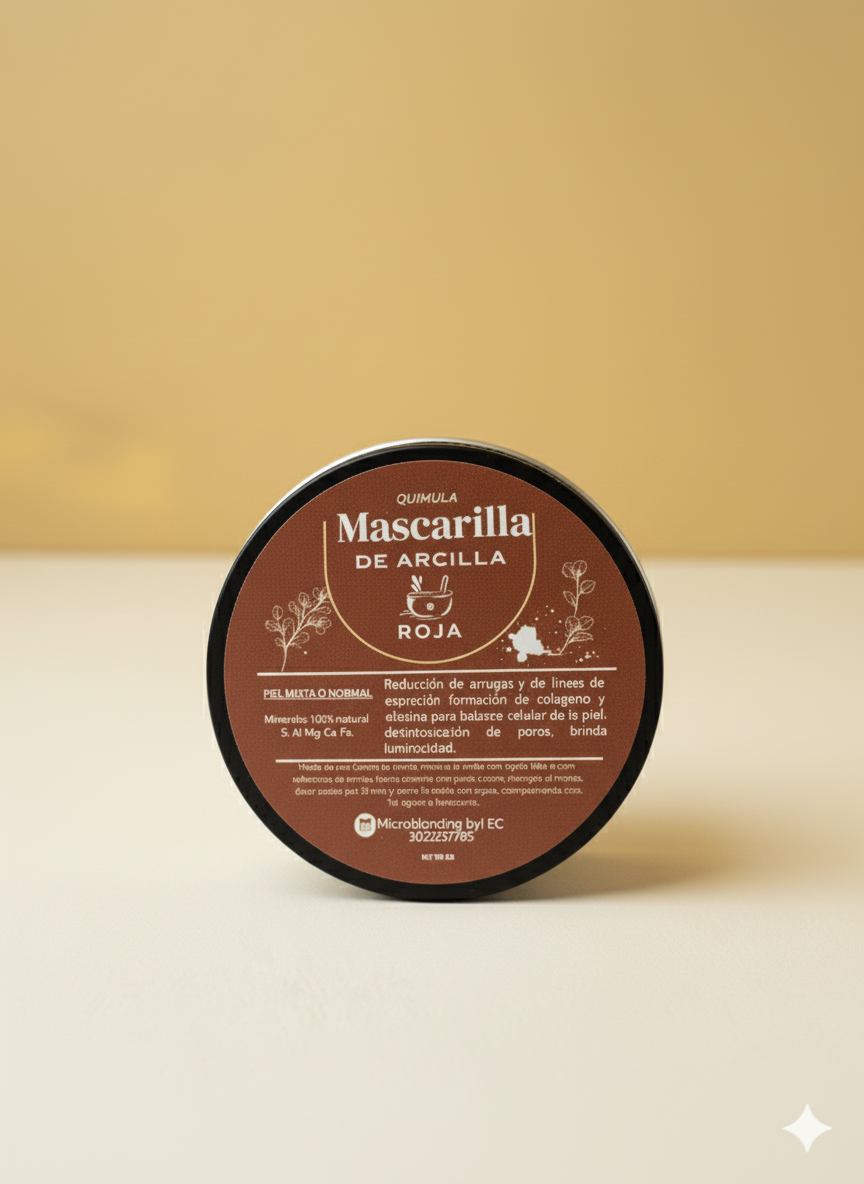 Mascarilla de Arcilla Roja Isa Elejalde